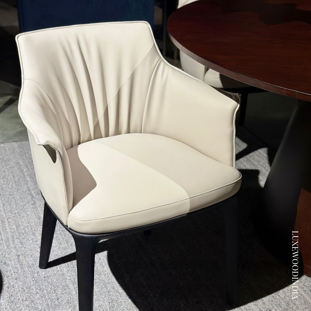 TRUFFLE DINING CHAIR - OFF WHITE