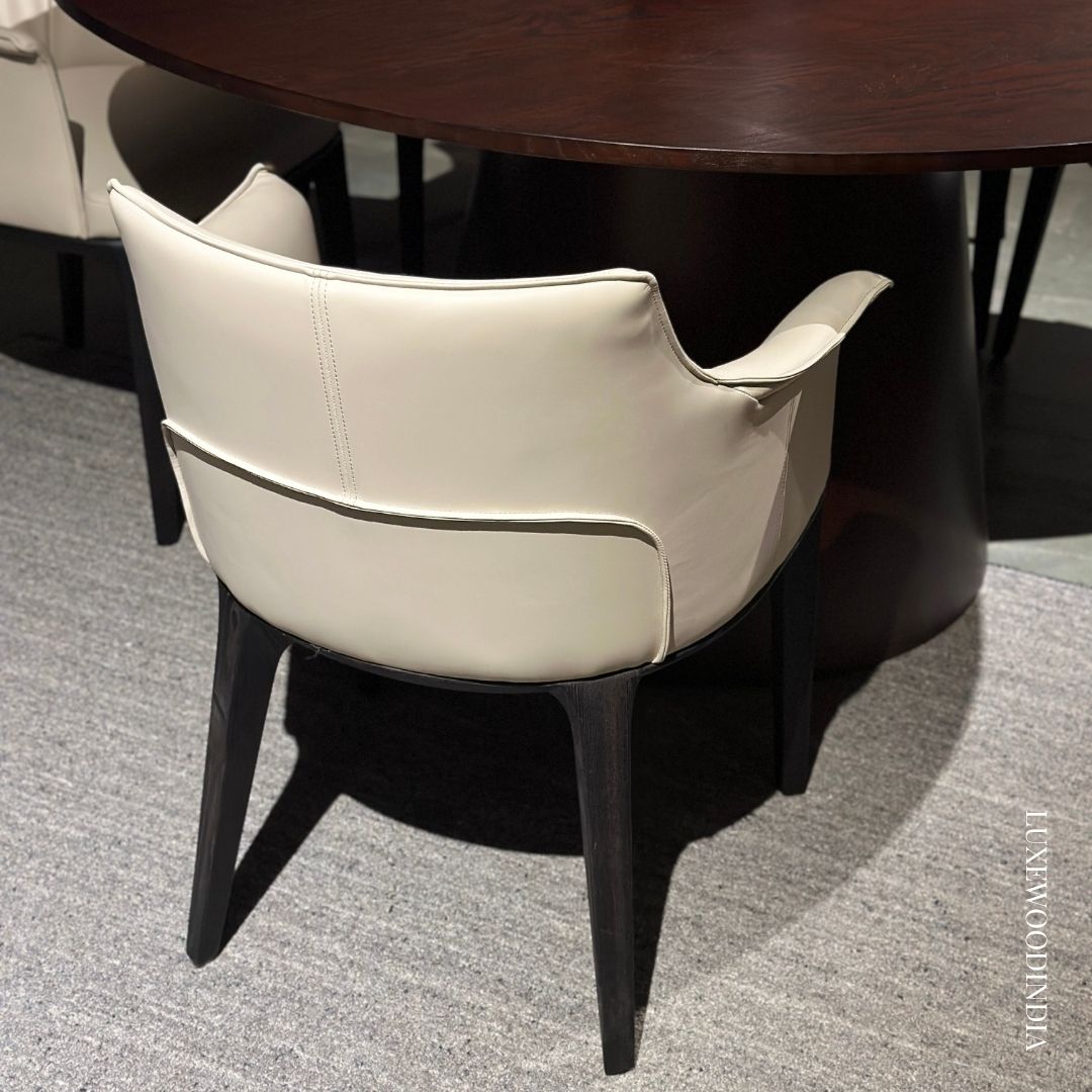 TRUFFLE DINING CHAIR - OFF WHITE
