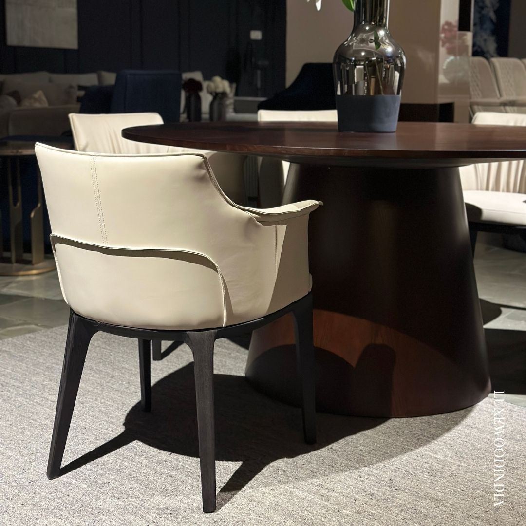 TRUFFLE DINING CHAIR - OFF WHITE