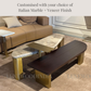 Tres - Set of 3 - Coffee / Centre Table Set