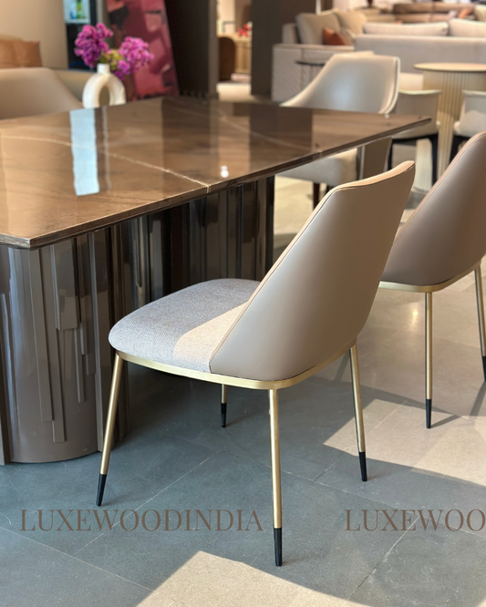 BRUNO DINING CHAIR - BROWN