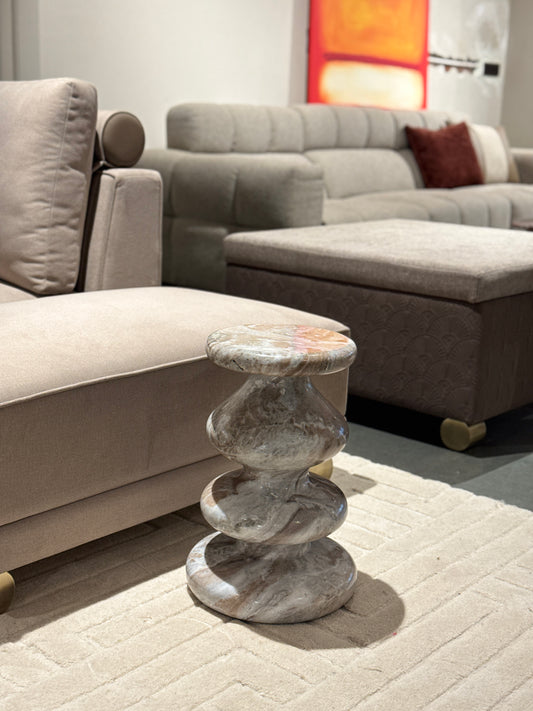 Orzo Marble Side Table
