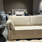 SOFA CUM BED / MANUAL PULL OUT SOFA  ( DAY BED ) - CREAM / Fluted