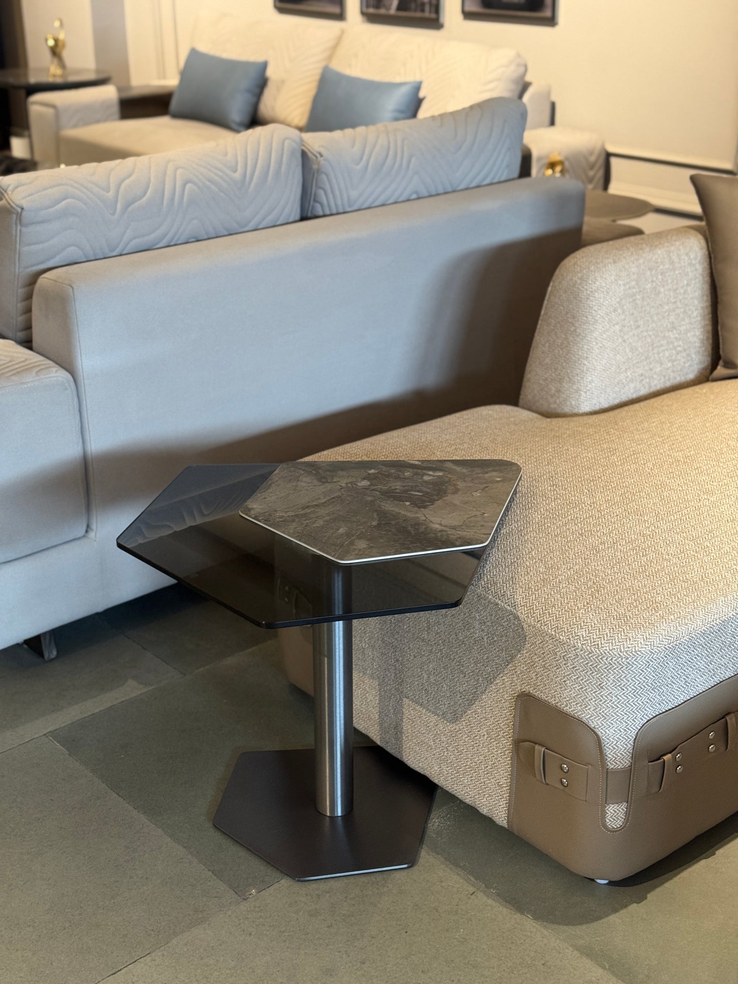 Domino side table