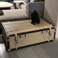 STORAGE TRUNK PURE LEATHER