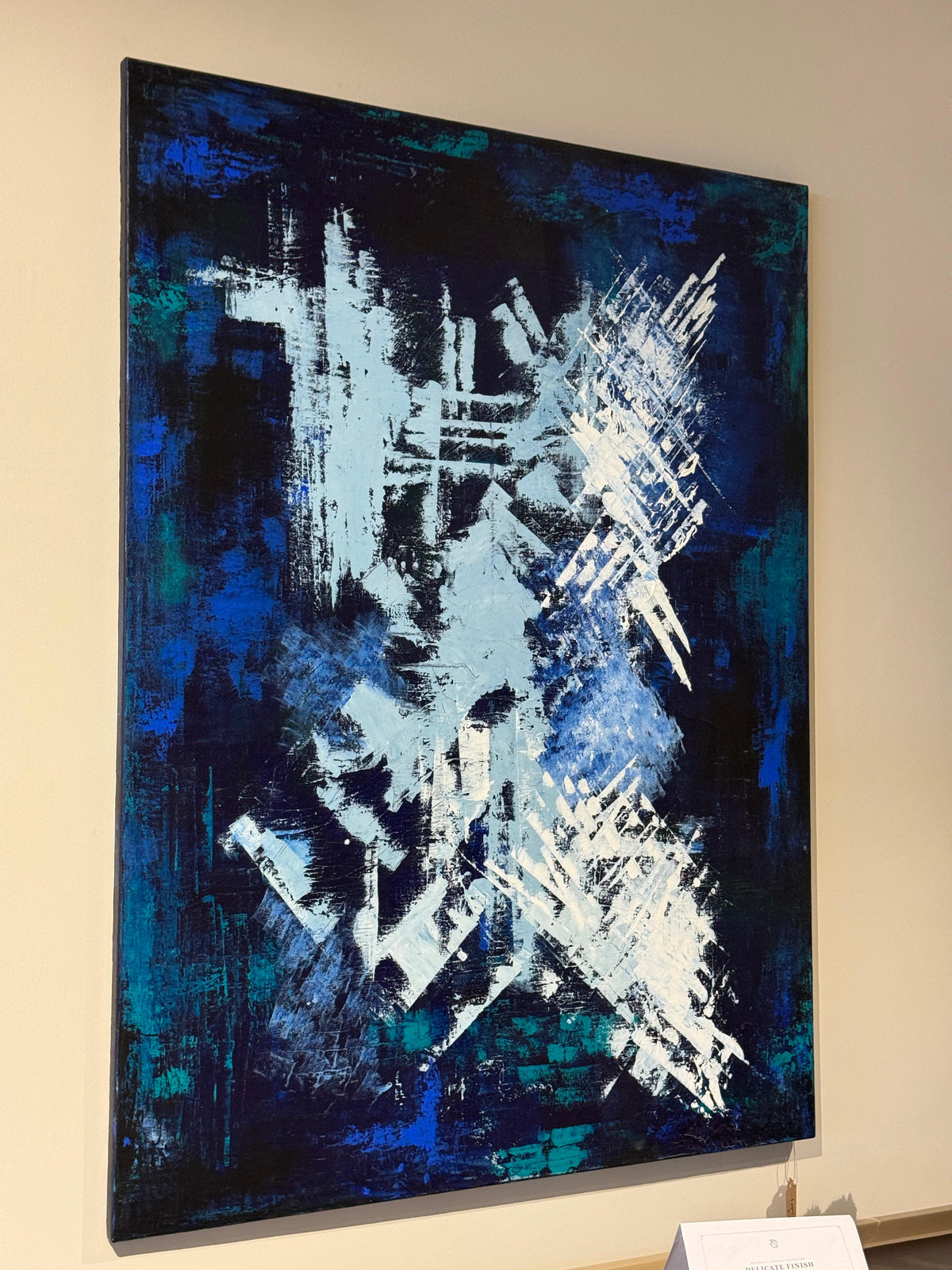 HAND PAINTED ACRYLIC WALL ART