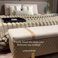 ZOE OTTOMAN / BENCH WITH STORAGE ( BEIGE / CREAM / WHITE / TAN )