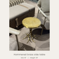 Hammered Brass Side Table