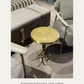 Hammered Brass Side Table